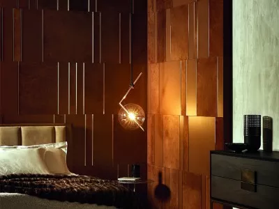 Studioart Ryder in City cognac Velluto cognac designed by Grove Studio