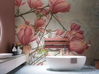 MAGNOLIA IN BLOOM web